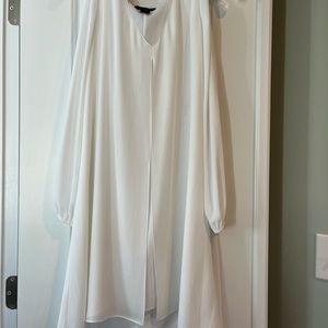 Beautiful white hi low dress